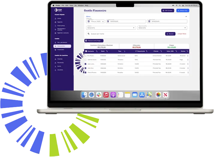 Cadastramento 
de Clínicas