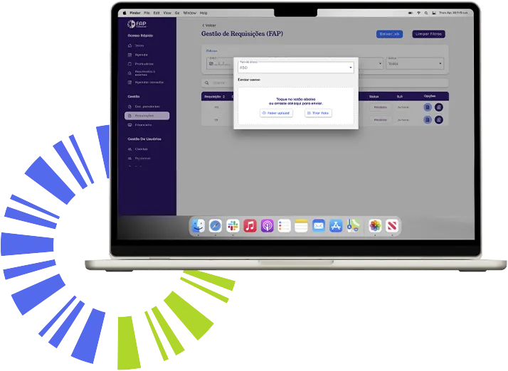 Cadastramento 
de Clínicas