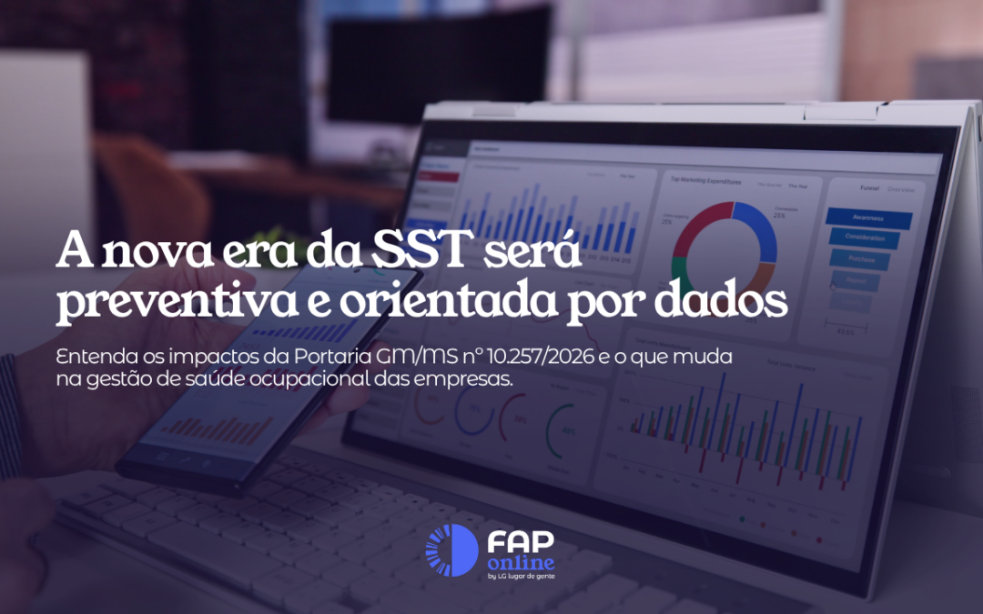 A gestão de Saúde e Segurança do Trabalho (SST) vem passando por uma transformação cada vez mais estratégica dentro das empresas. E a publicação da Portaria GM/MS nº 10.257/2026 reforça ainda mais esse movimento.