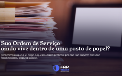 Sua Ordem de Serviço ainda vive dentro de uma pasta de papel?